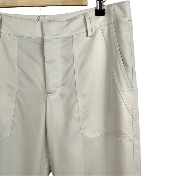 VINCE Tailored High Rise Slim Straight Trousers - Picture 3 of 8